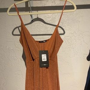 That Special Someone Twist Front Maxi Dress - Rust